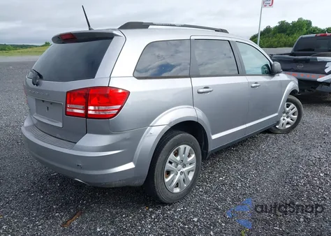 2018 Dodge Journey Se from USA, damaged, VIN 3C4PDCAB4JT497367